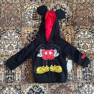 Disney parks toddler boy sweater hoodie. Brand new with tags.